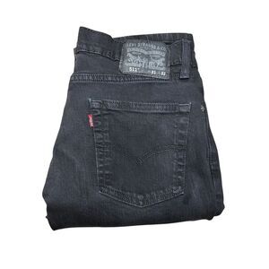 Levi's Men’s 511 Denim Black Jeans Tag W31x L32 Actual W30 x L32